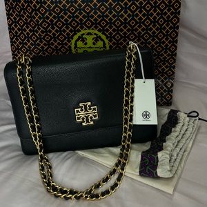 👛 Tory Burch Black Adjustable Bag 👛
